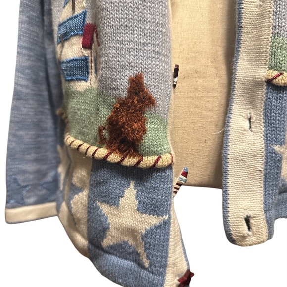 Storybook Knits Nautical Cardigan Sweater - Picture 8 of 8